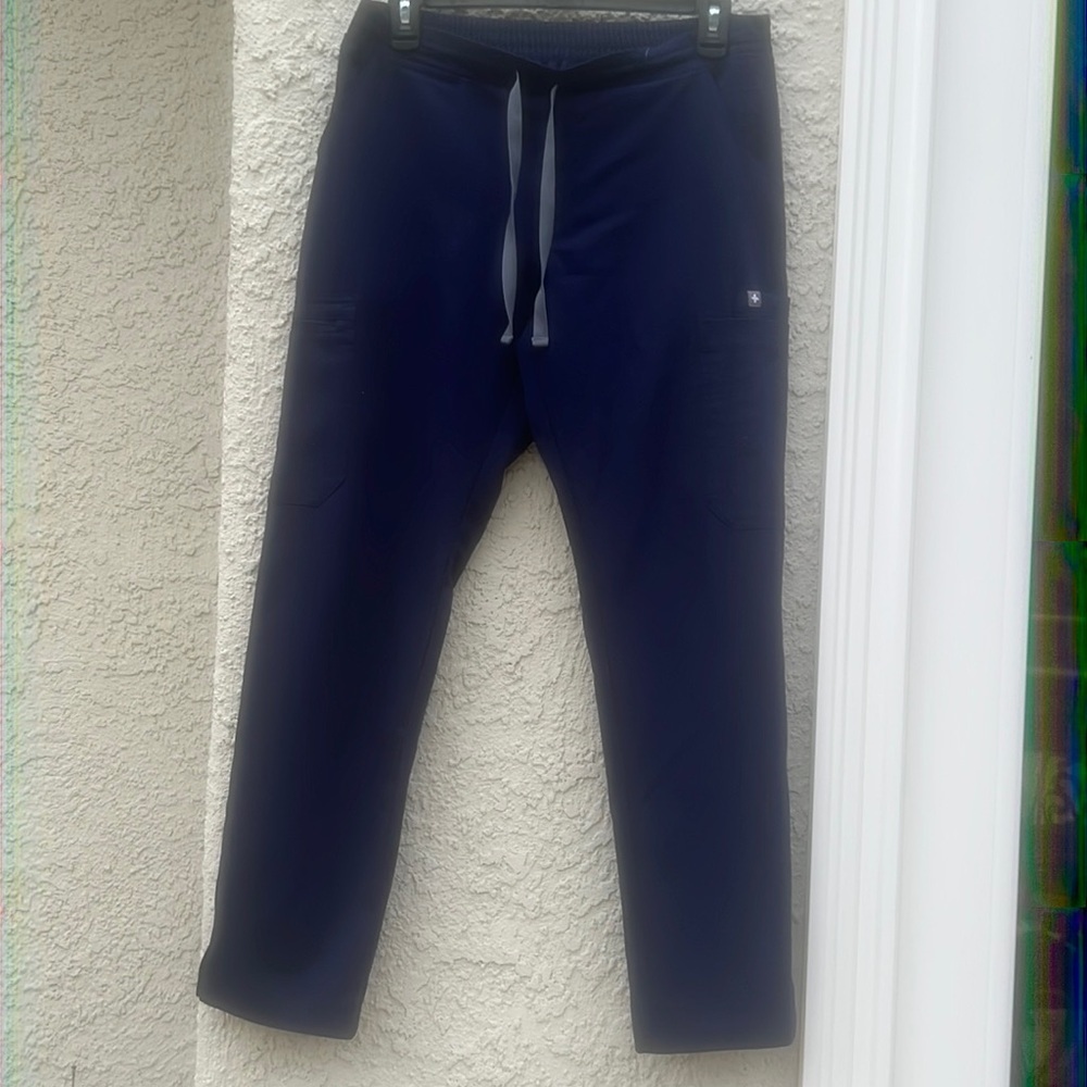 FIGS Navy Blue Technical Collection Med Scrubs Women's Size S